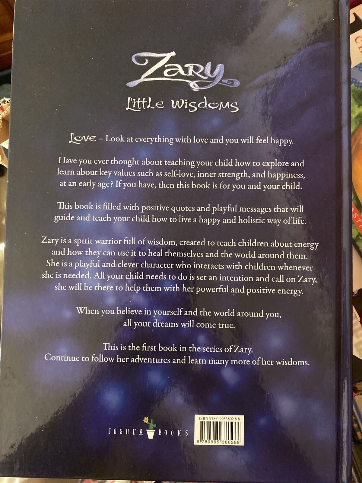 HC ZARY LITTLE WISDOMS Signed by Kay Andrews Illustrated Inspirational 2017