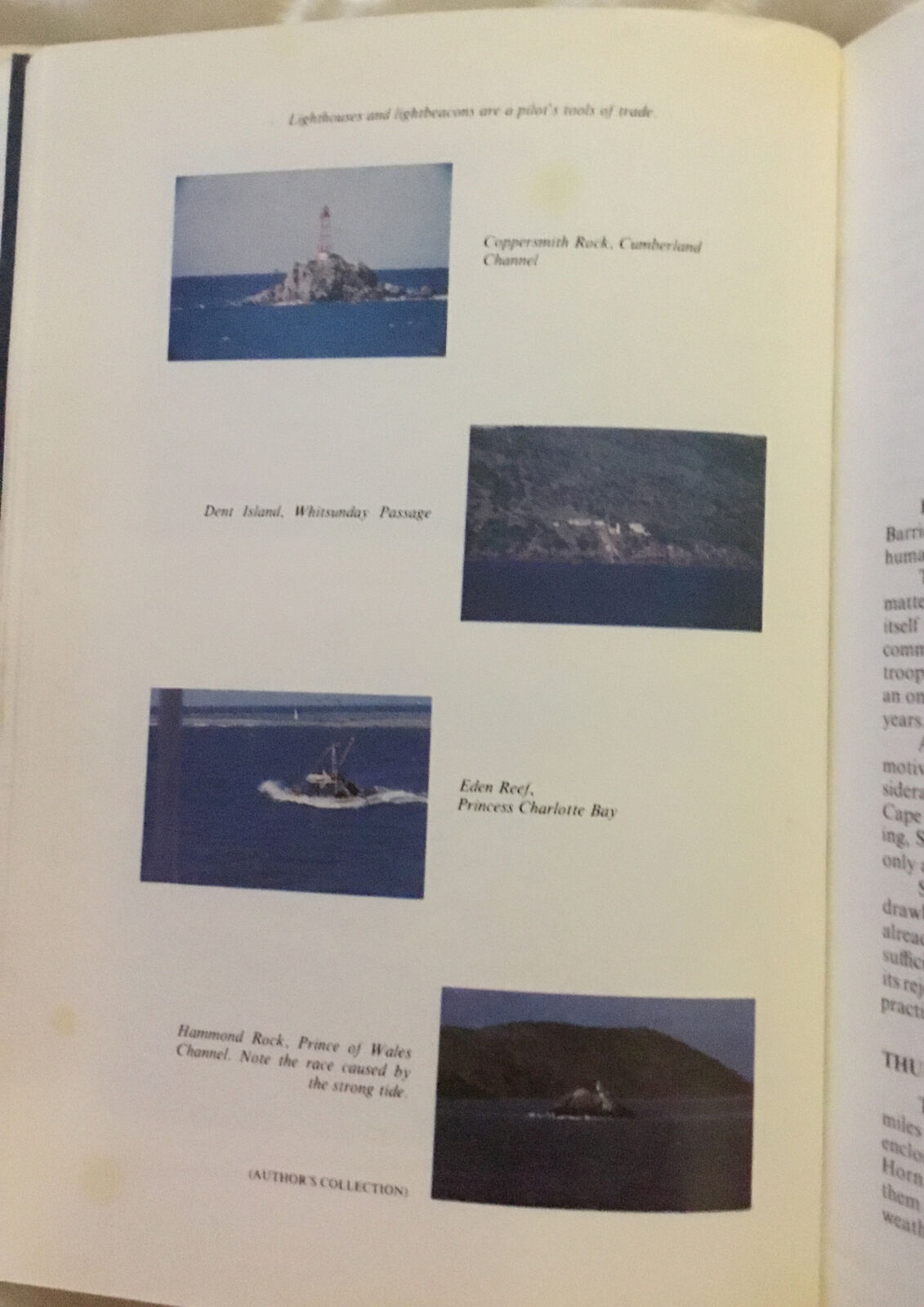 Signed REEF PILOTS Capt John C H Foley QLD COAST & TORRES STRAIT PILOT SERVICE