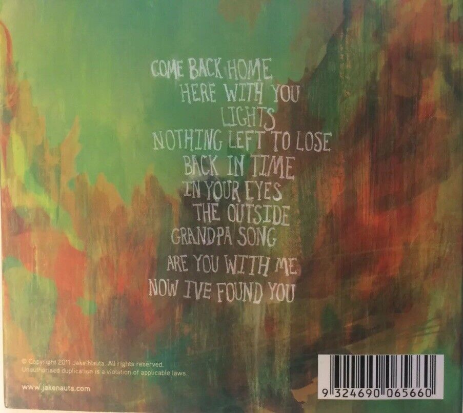 CD Jake Nauta From These Hands’ 2011 Australian Christian Music SIGNED “Laura”