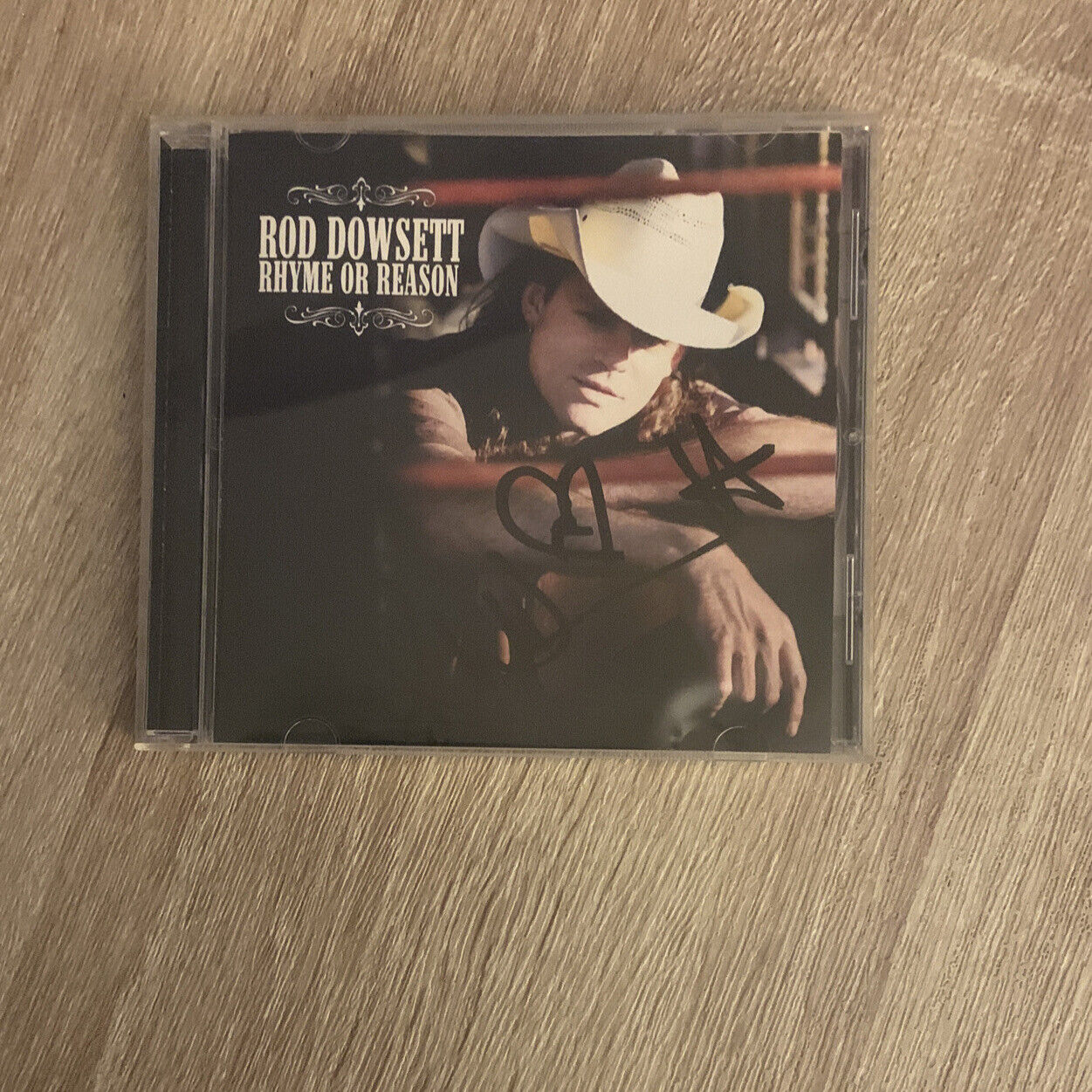 CD Signed RHYME OR REASON by Rod Dowsett Audio Album 2007 Country Music