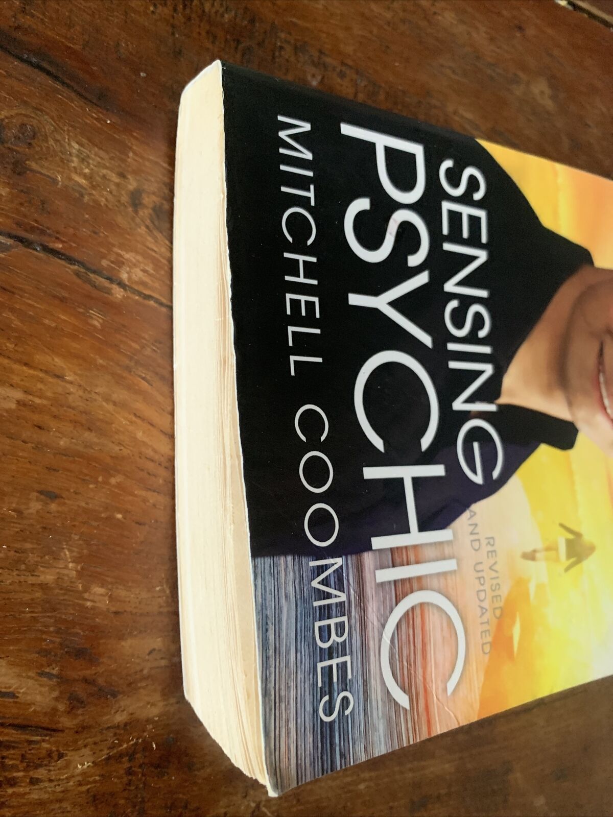 PB Book Signed Copy SENSING PSYCHIC by Mitchell Coombes 2016 " To Ashleigh "