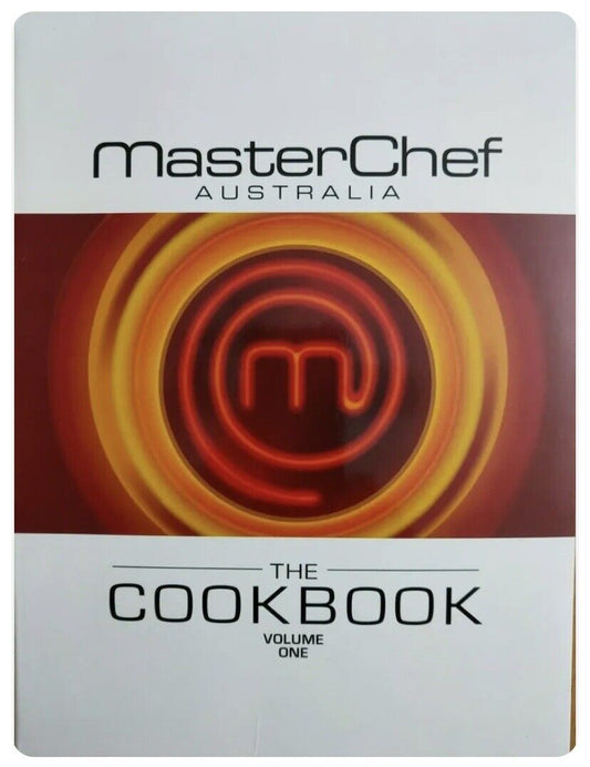 MASTERCHEF Australia THE COOKBOOK Volume One SIGNED Marion Contestant Journey