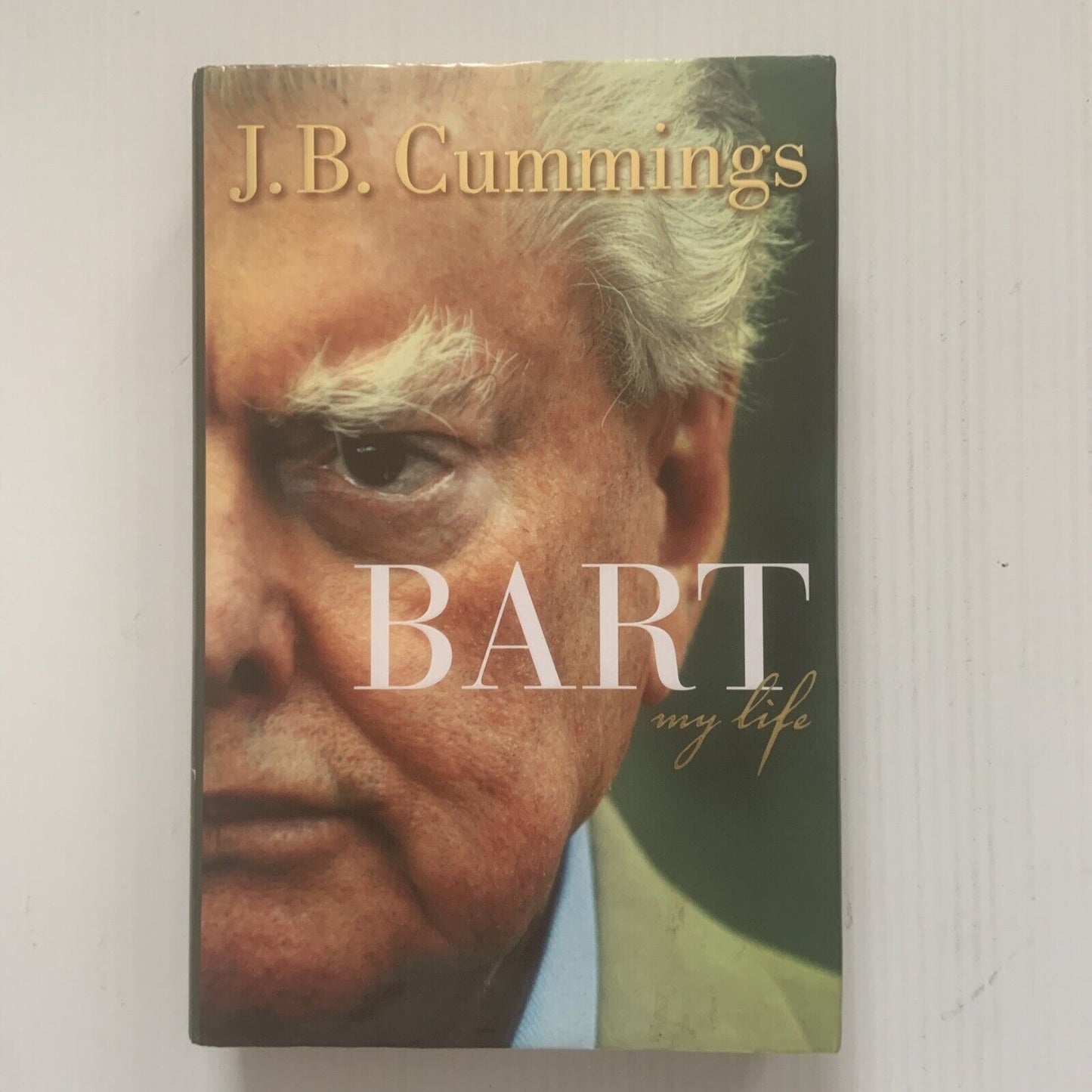 PB J B CUMMINGS Biography Author Signed Horse Racing Melbourne Cup Memoir Bart