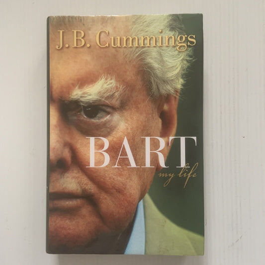 PB J B CUMMINGS Biography Author Signed Horse Racing Melbourne Cup Memoir Bart