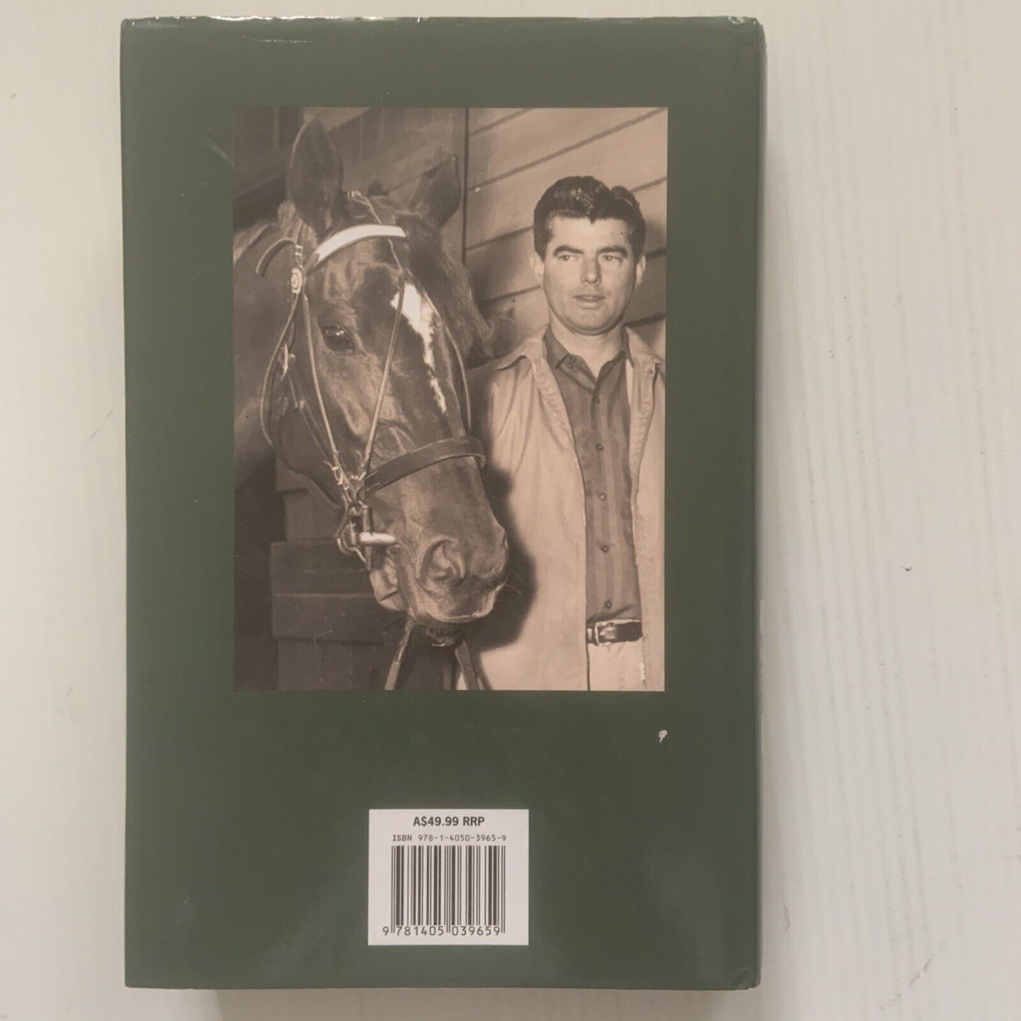 PB J B CUMMINGS Biography Author Signed Horse Racing Melbourne Cup Memoir Bart