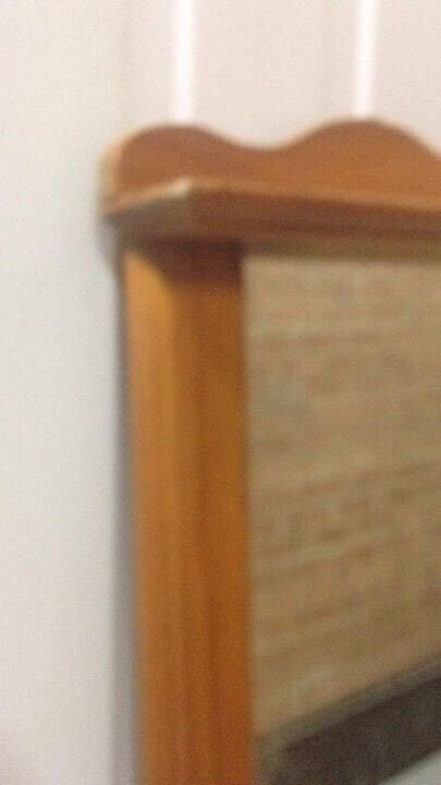 PINE Wood MIRROR FRAMED DRESSING TABLE MIRRORED SIGN BOARD Shelf Retro 265cm