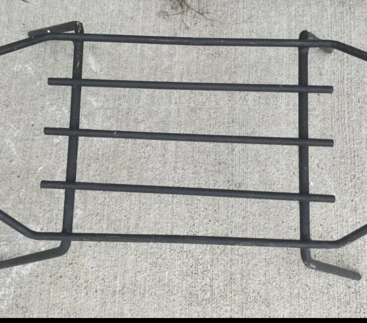 Vintage 66cm Black Wrought Iron Planter 3 Flower Pot Stand leaf detail