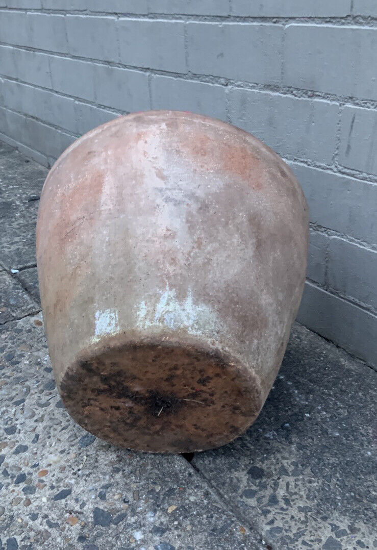 Vintage Terracotta Clay Garden Pot Chunky 29x36cm Planter Urn Leichhardt 2040