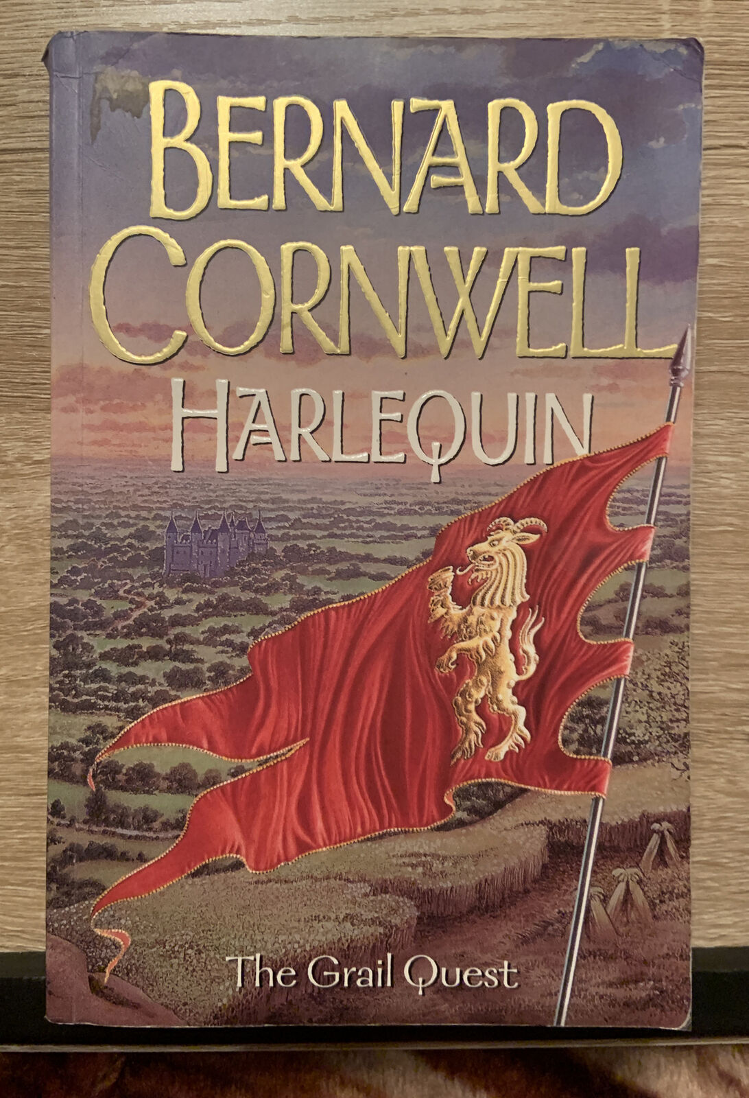 Bernard Cornwell HARLEQUIN The Grail Quest Superb Historic Action Large PB