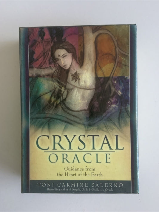 ORACLE CARDS CRYSTAL ORACLE by Toni Carmine Salerno Unsealed Box 2004 NEW