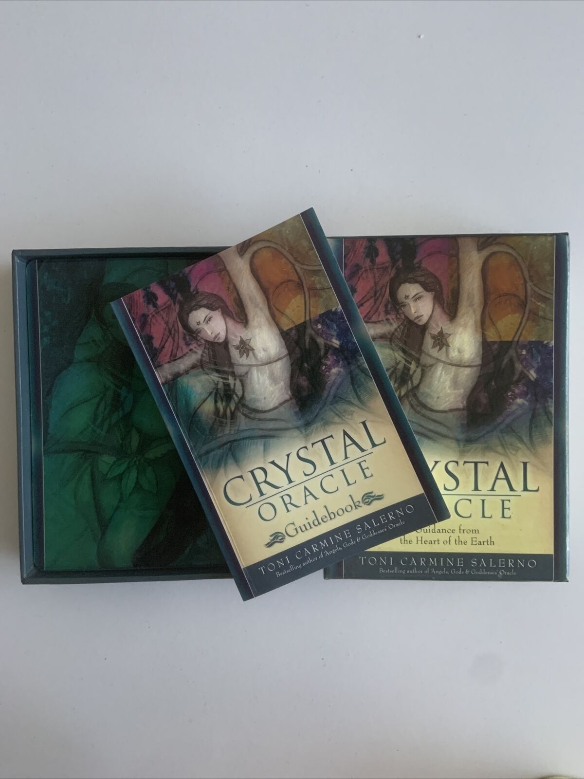 ORACLE CARDS CRYSTAL ORACLE by Toni Carmine Salerno Unsealed Box 2004 NEW