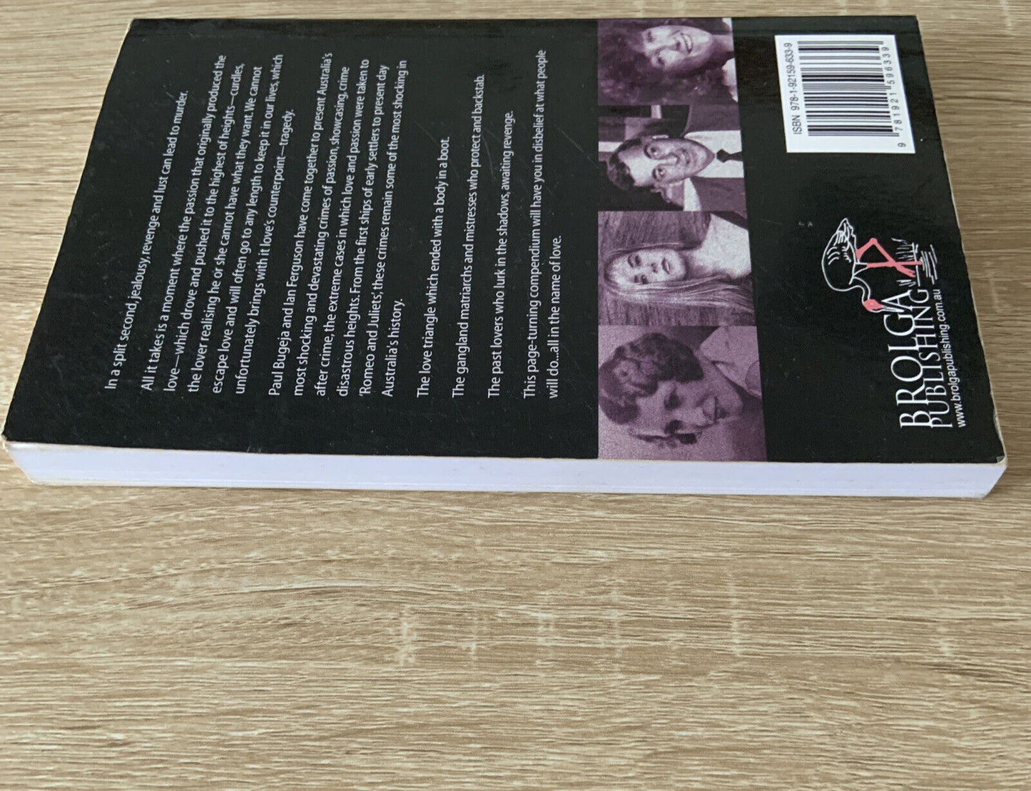Crimes of Passion That Shocked Australia by Paul Bugeja Ian Ferguson Paperback