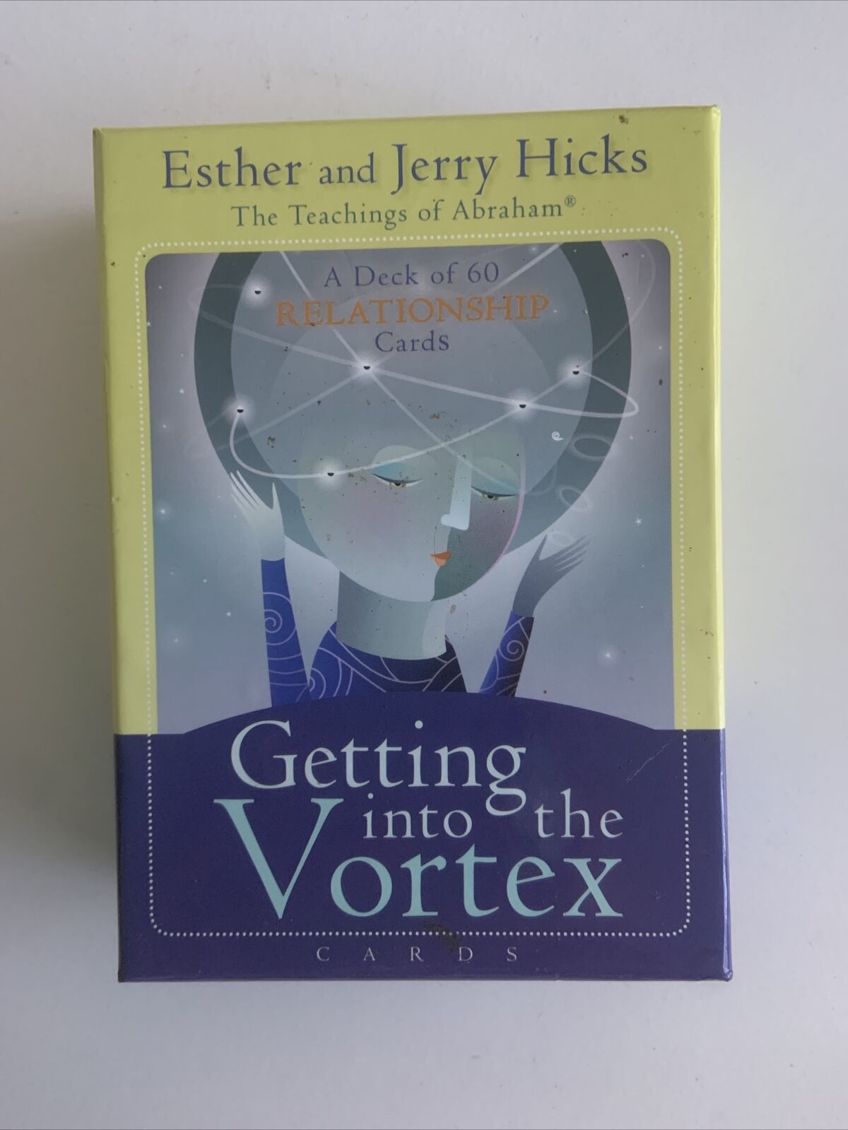 ORACLE CARDS GETTING INTO THE VORTEX by Esther & Jerry Hicks Box Set Divination