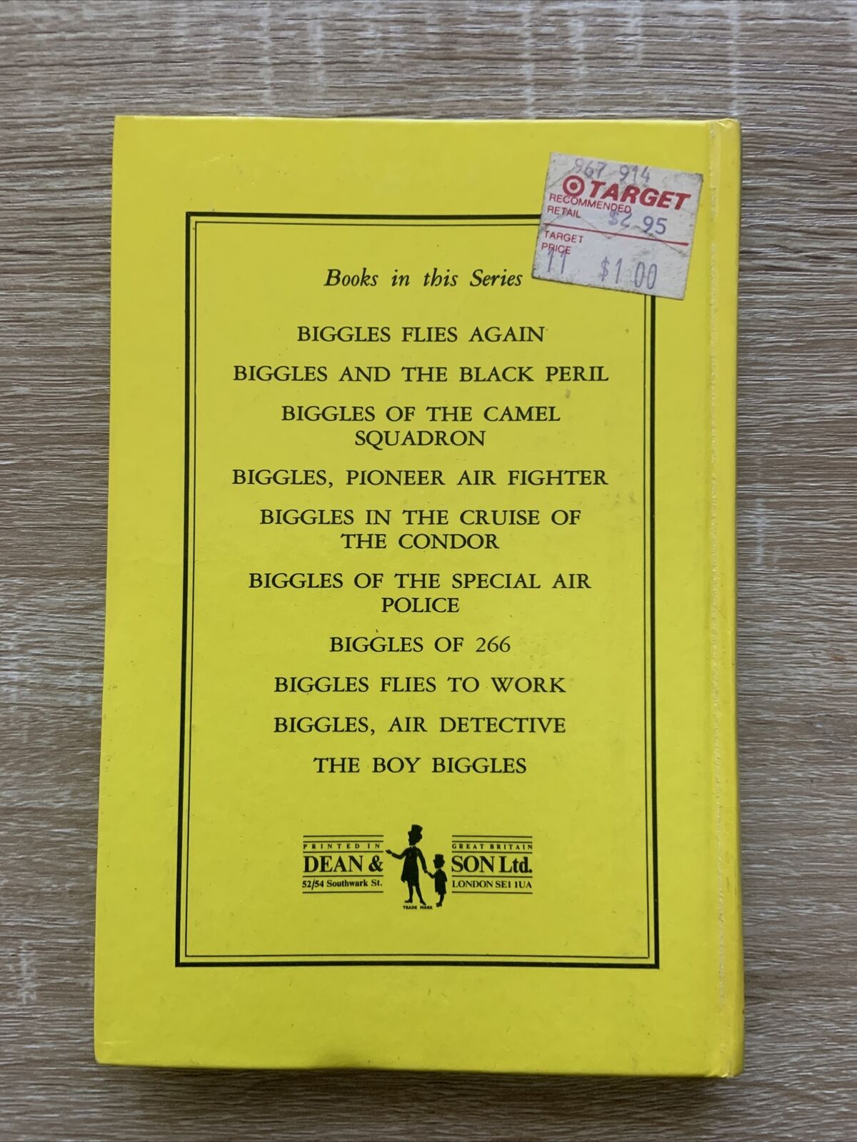 Vintage BIGGLES OF 266 CAPT. W.E Johns Adventure Novel Young Adult Fiction HC