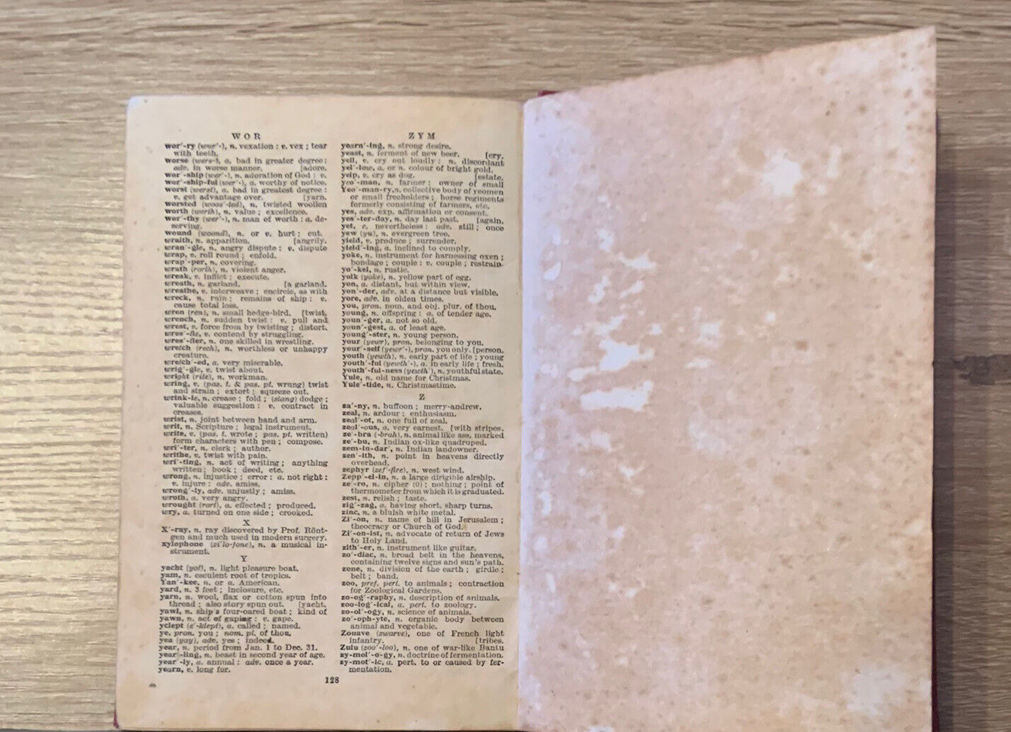 Vintage WARD LOCK & COs Standard DICTIONARY 1950’s HC Book Entirely New Edition