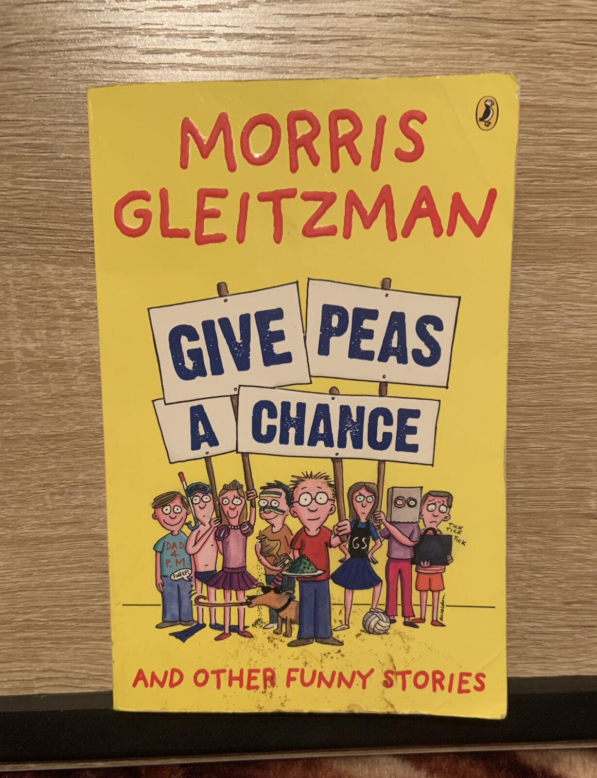 PB Give Peas A Chance & Other Funny Stories by Morris Gleitzman Tweens Book