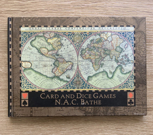 HC Book CARD & DICE GAMES by NAC Bathe How to Play Cards  2001