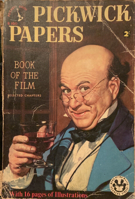 PB PICKWICK PAPERS 2 Pocket Book of The Film 16 Pages Illustrations 1958 Vintage