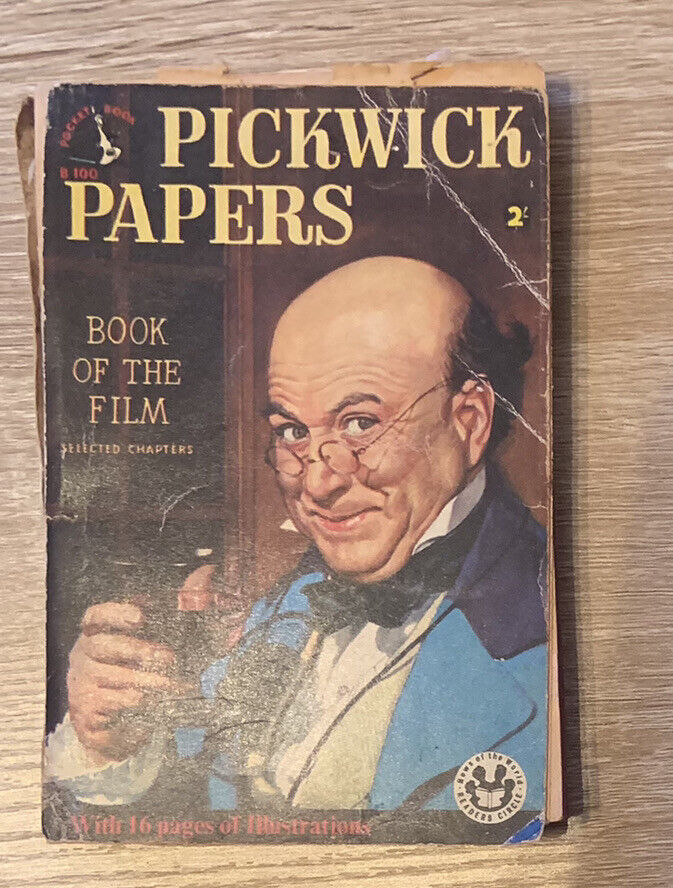 PB PICKWICK PAPERS 2 Pocket Book of The Film 16 Pages Illustrations 1958 Vintage