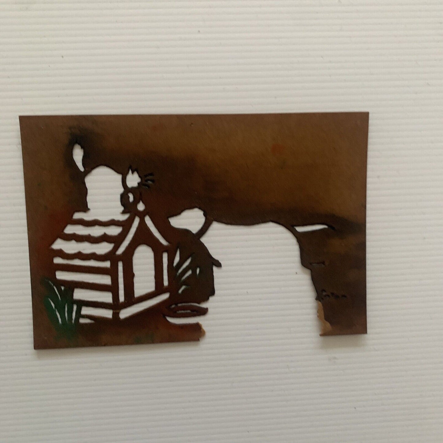 Vintage Reeves Stencil Cards Box 9 Stencils In Envelope 1920s Packet No 2