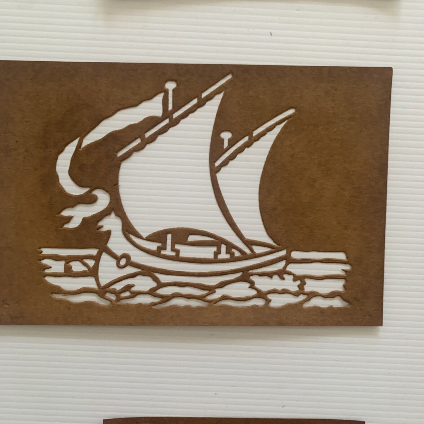 Vintage Reeves Stencil Cards Box 9 Stencils In Envelope 1920s Packet No 2