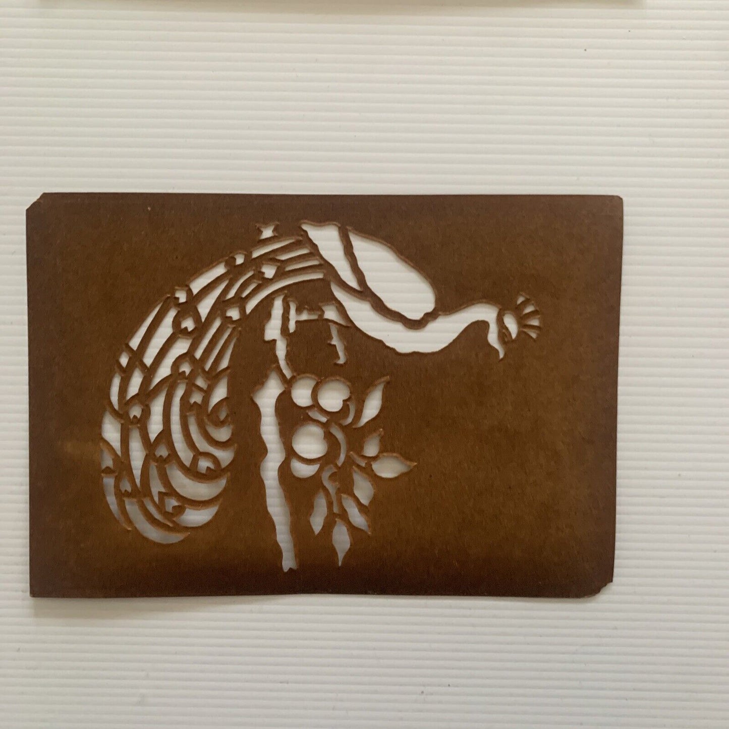 Vintage Reeves Stencil Cards Box 9 Stencils In Envelope 1920s Packet No 2