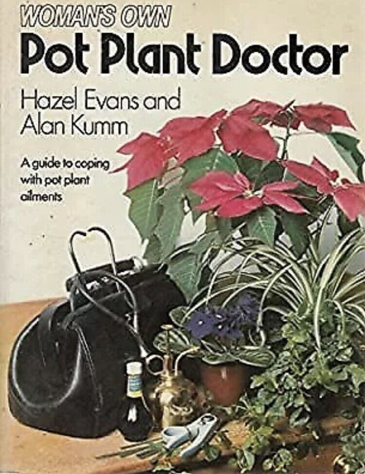 Vintage PB Book WOMANS OWN POT PLANT DOCTOR Hazel Evans Alan Kumm Aussie Edition