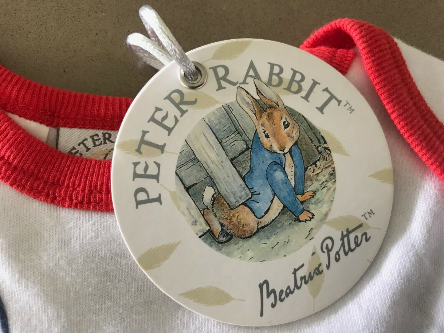 PETER RABBIT Baby T Shirt Size 00 +The Tale of Peter Rabbit Book Gift Set NEW