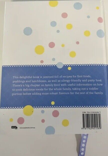 Cookbook THE HAPPY BABY by Australian Women's Weekly HC Ribbon Book Gift Edition
