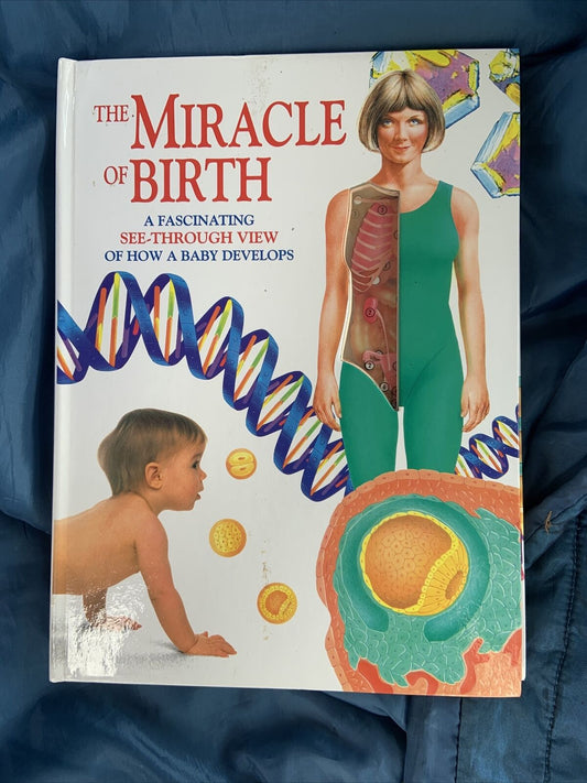 HC Book The Miracle of Birth By Jenny Bryan 1994 Luke HARD Card Book Baby NEW