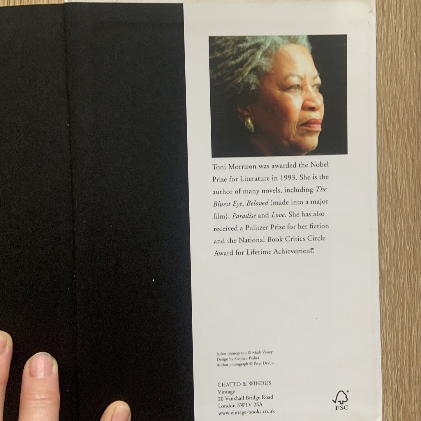 HC Book GOD HELP THE CHILD A Novel by Toni Morrison Nobel Prize Winner 93 2015