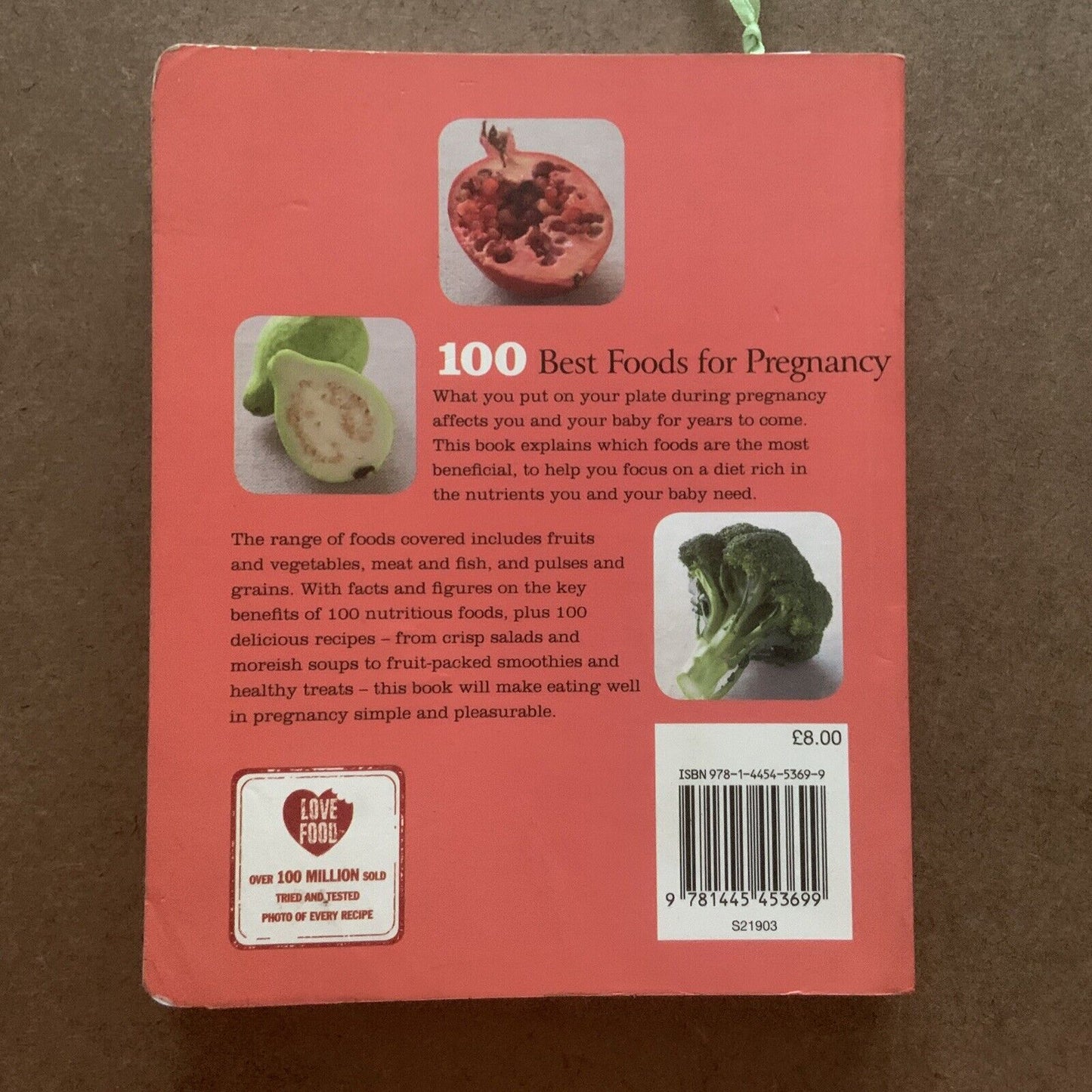Cookbook 100 BEST FOODS FOR PREGNANCY Charlotte Watts RECIPES Baby Meals PB