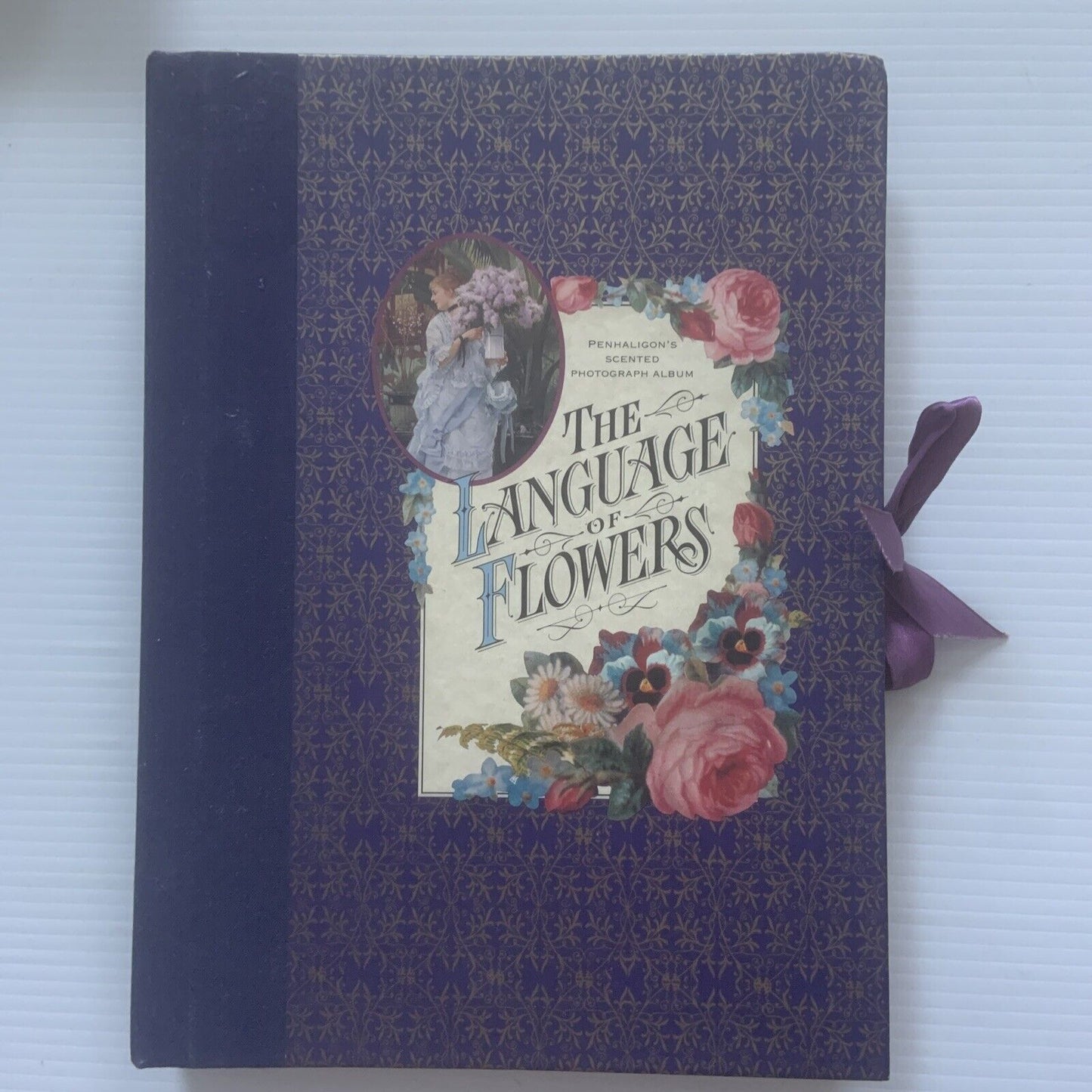 Photograph Album THE LANGUAGE OF FLOWERS  1992 Foxing Tanning 29x20.5cm PHOTO