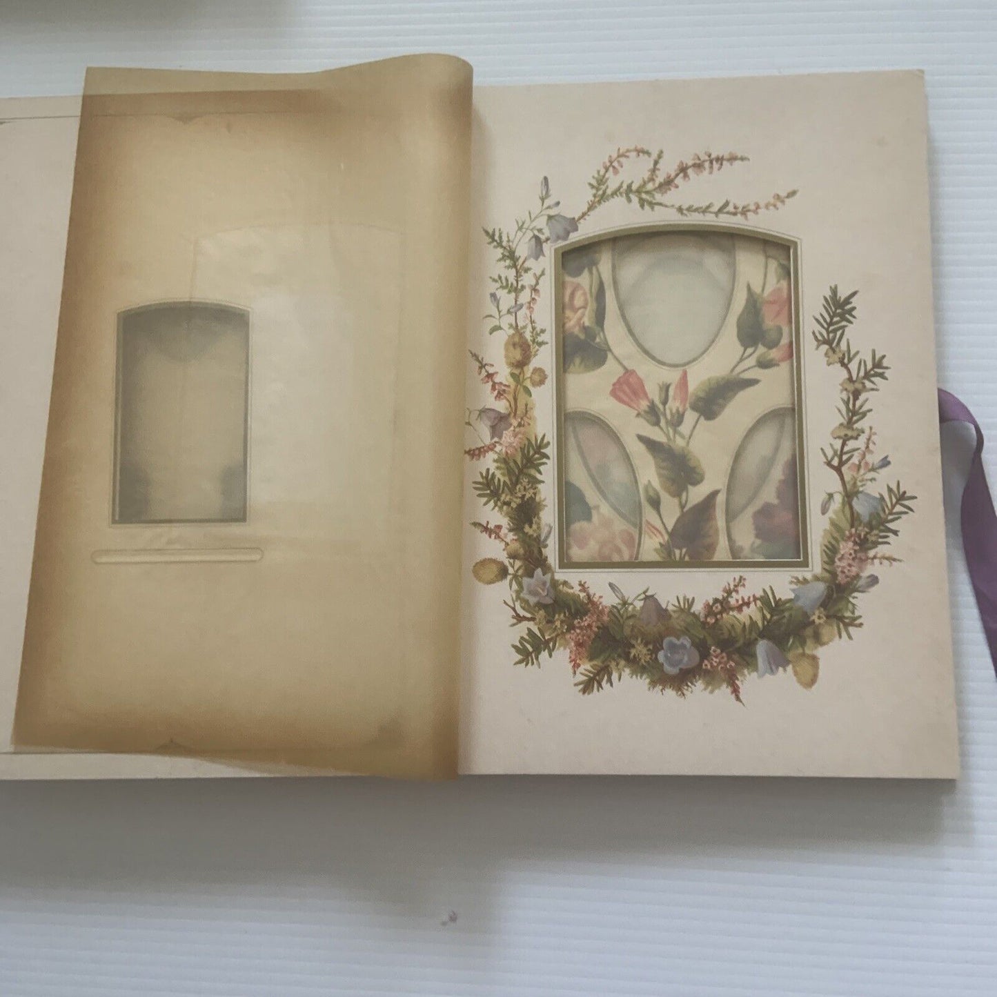 Photograph Album THE LANGUAGE OF FLOWERS  1992 Foxing Tanning 29x20.5cm PHOTO