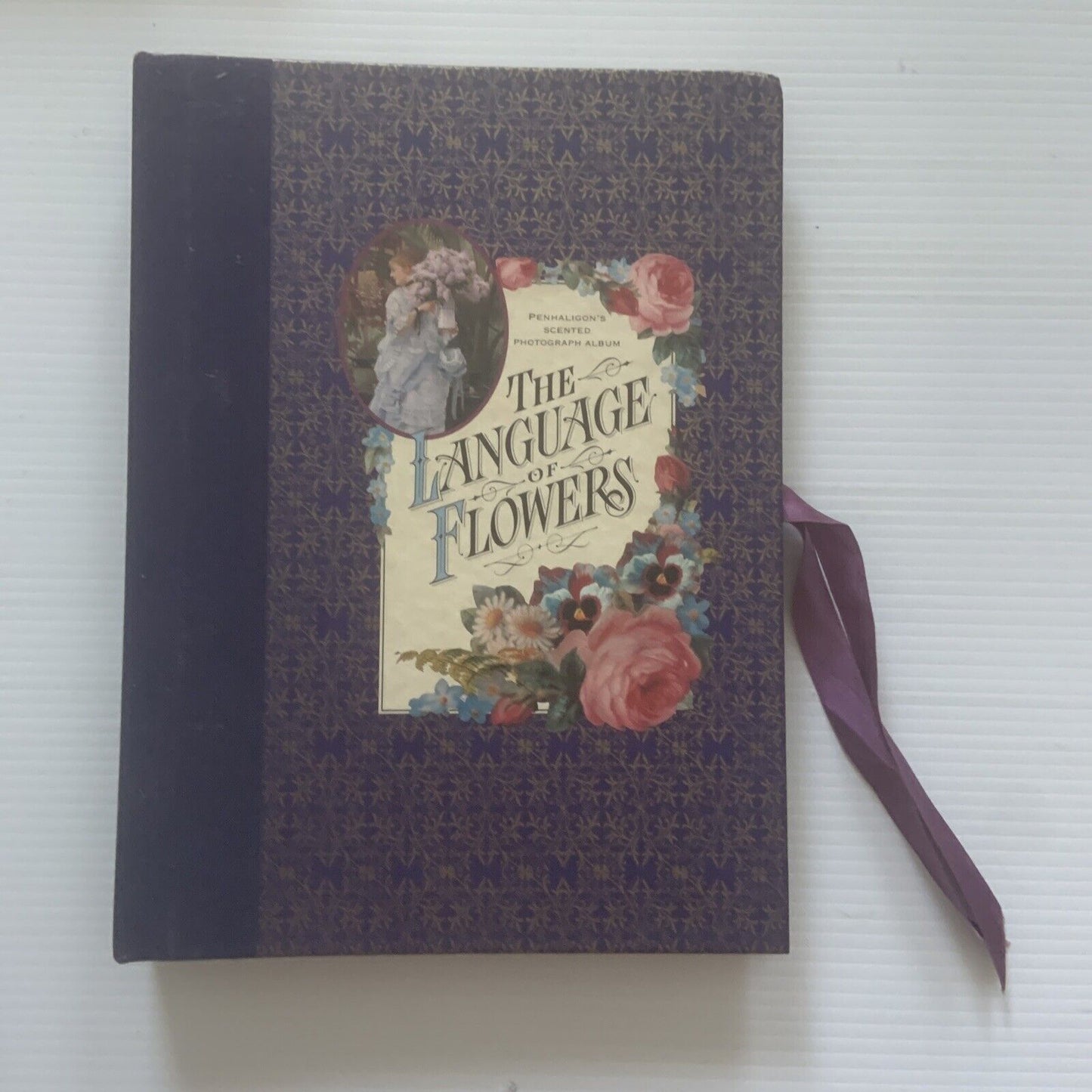 Photograph Album THE LANGUAGE OF FLOWERS  1992 Foxing Tanning 29x20.5cm PHOTO