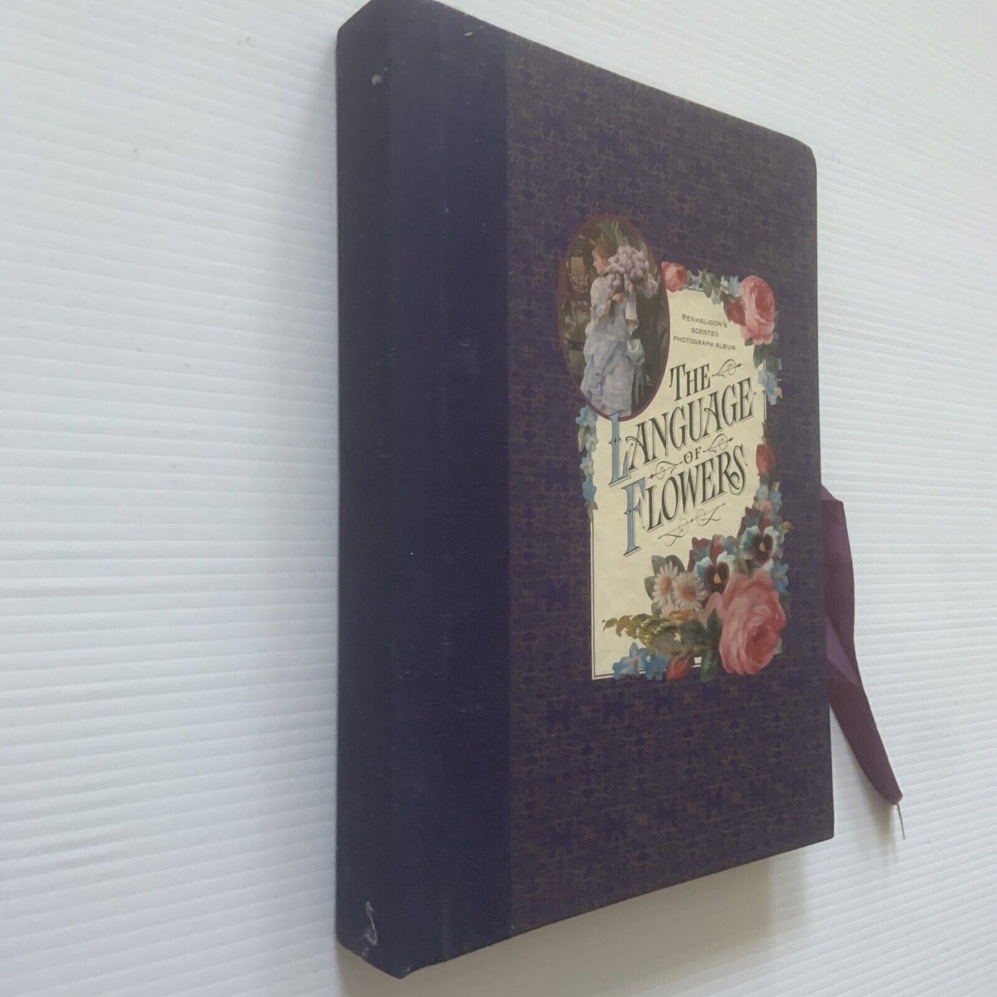Photograph Album THE LANGUAGE OF FLOWERS  1992 Foxing Tanning 29x20.5cm PHOTO