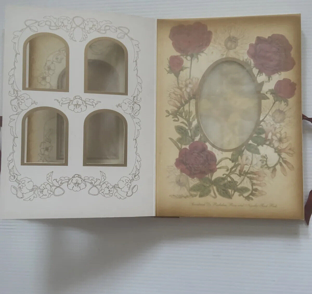 Photograph Album Joy Scherger Country Flowers Victoria Avenue Paper Company 1995