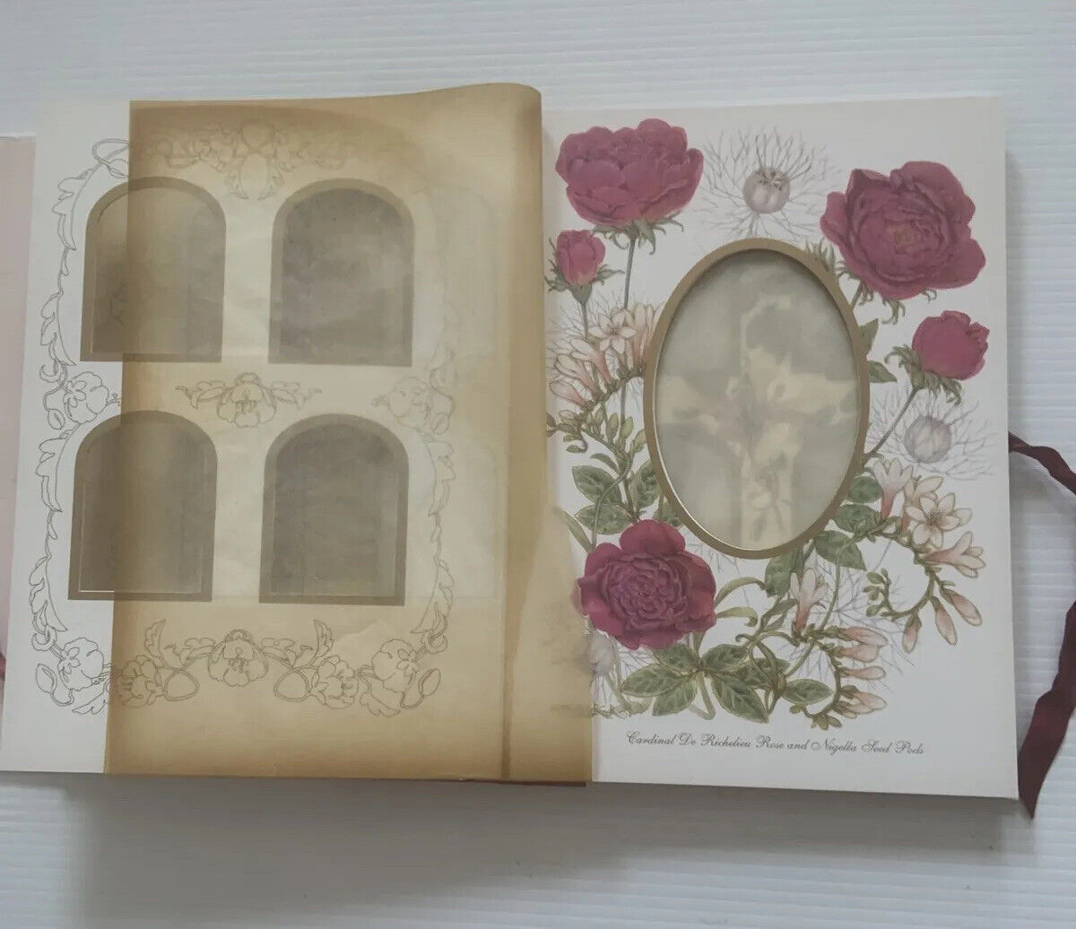 Photograph Album Joy Scherger Country Flowers Victoria Avenue Paper Company 1995