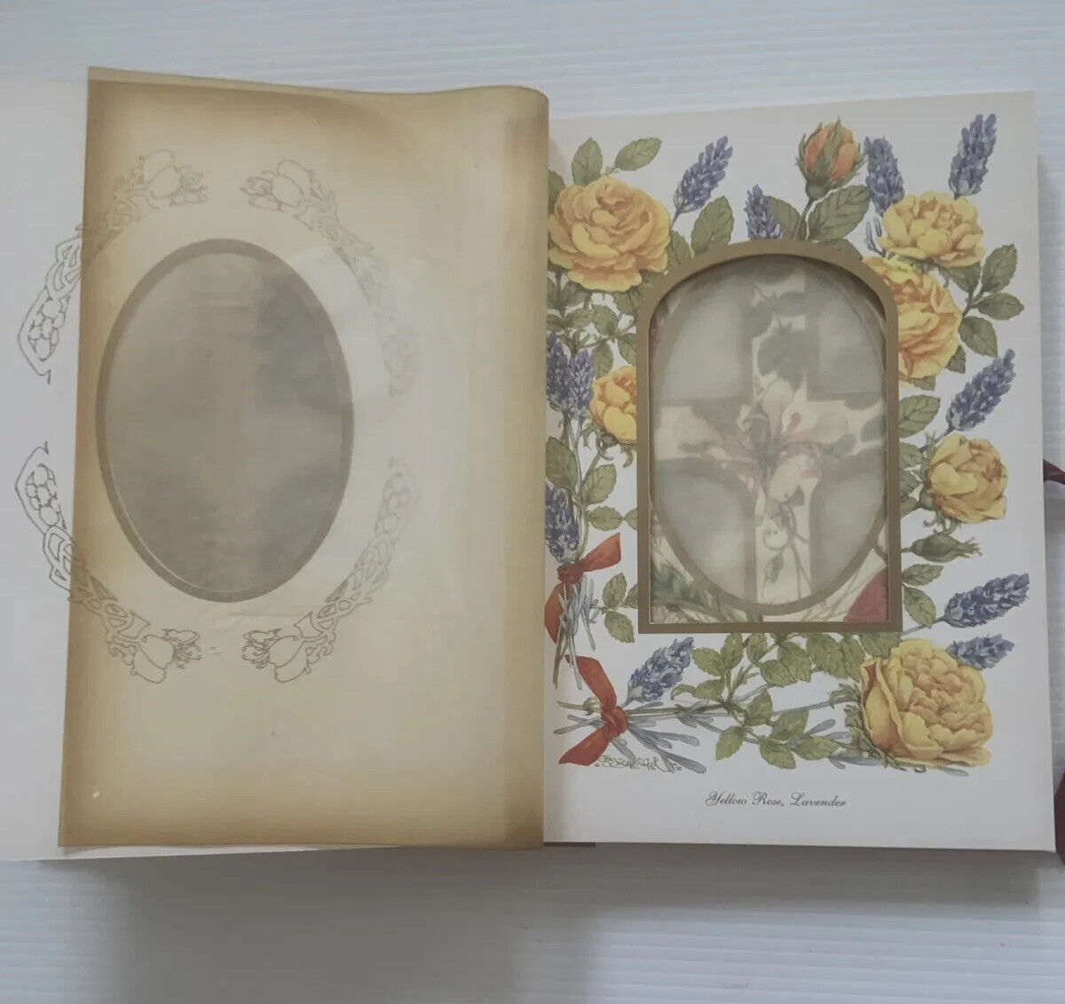 Photograph Album Joy Scherger Country Flowers Victoria Avenue Paper Company 1995