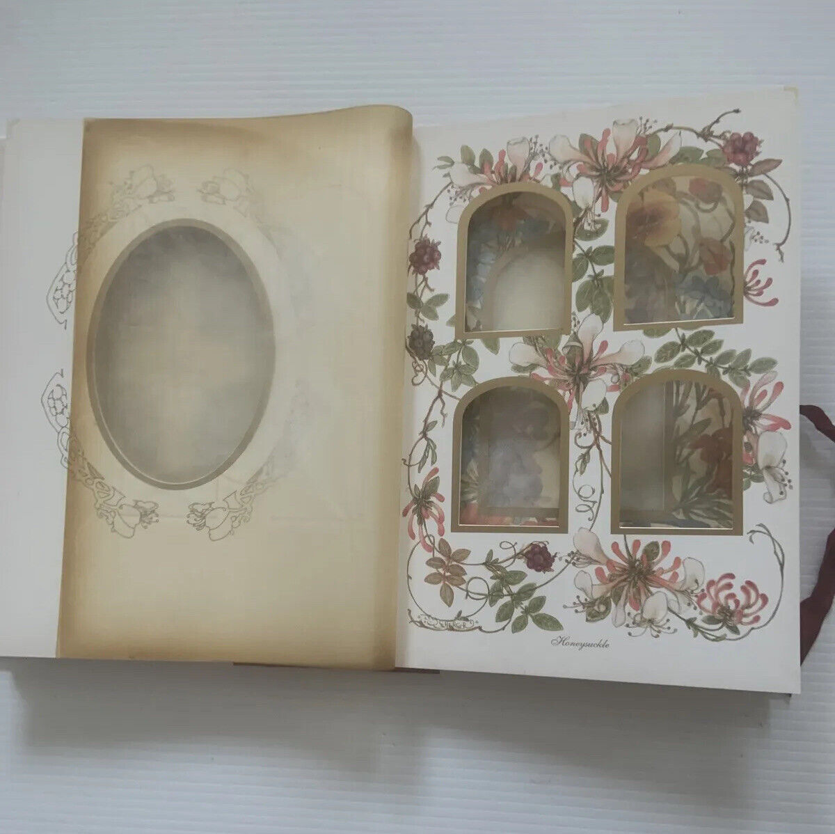 Photograph Album Joy Scherger Country Flowers Victoria Avenue Paper Company 1995