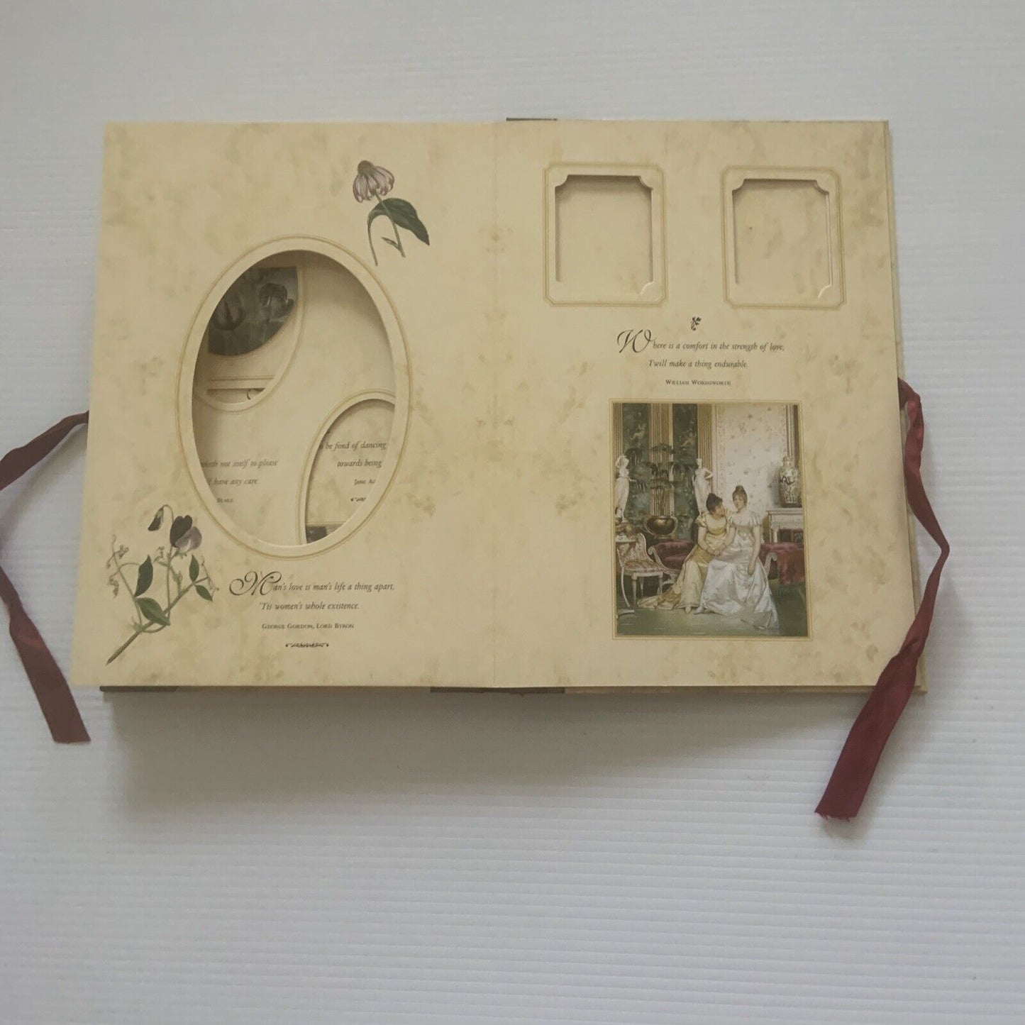 Large THE ROMANTIC Photograph Album  Features “The Kiss” 1997 NEW Carlton Books