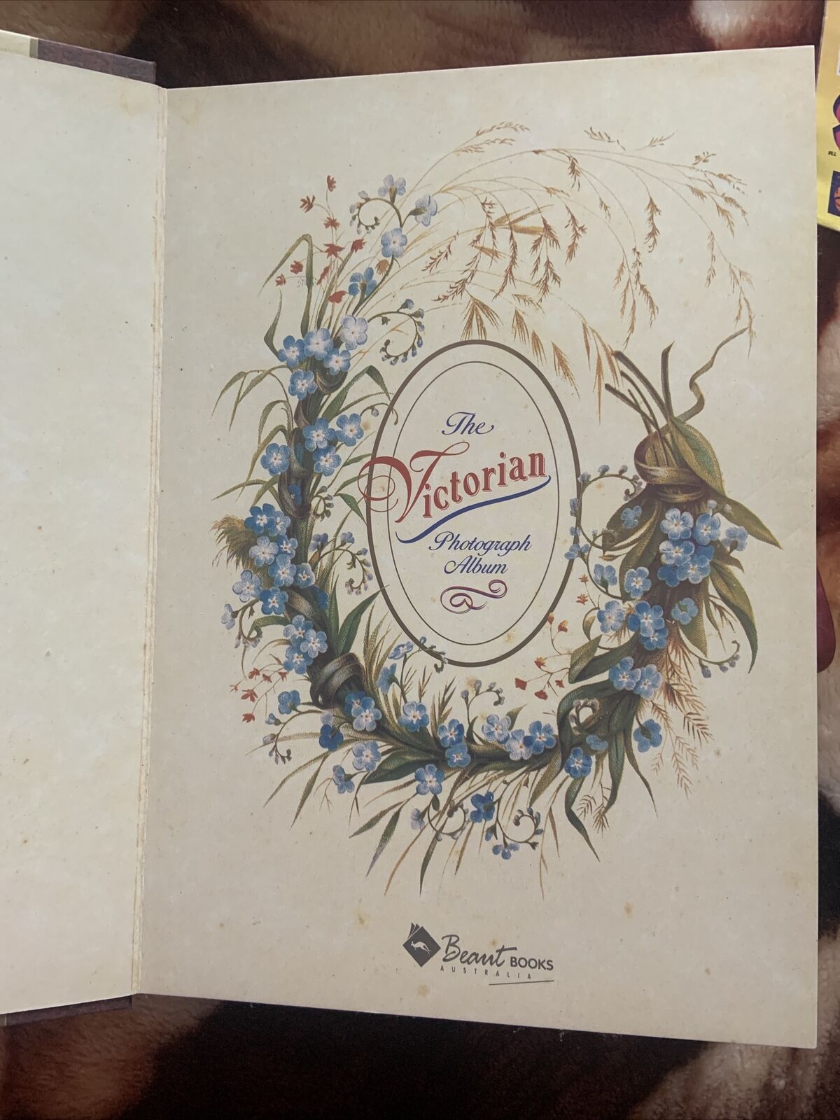 The Victorian Photograph Album By Bramley Beaut Books Foxing On Pages