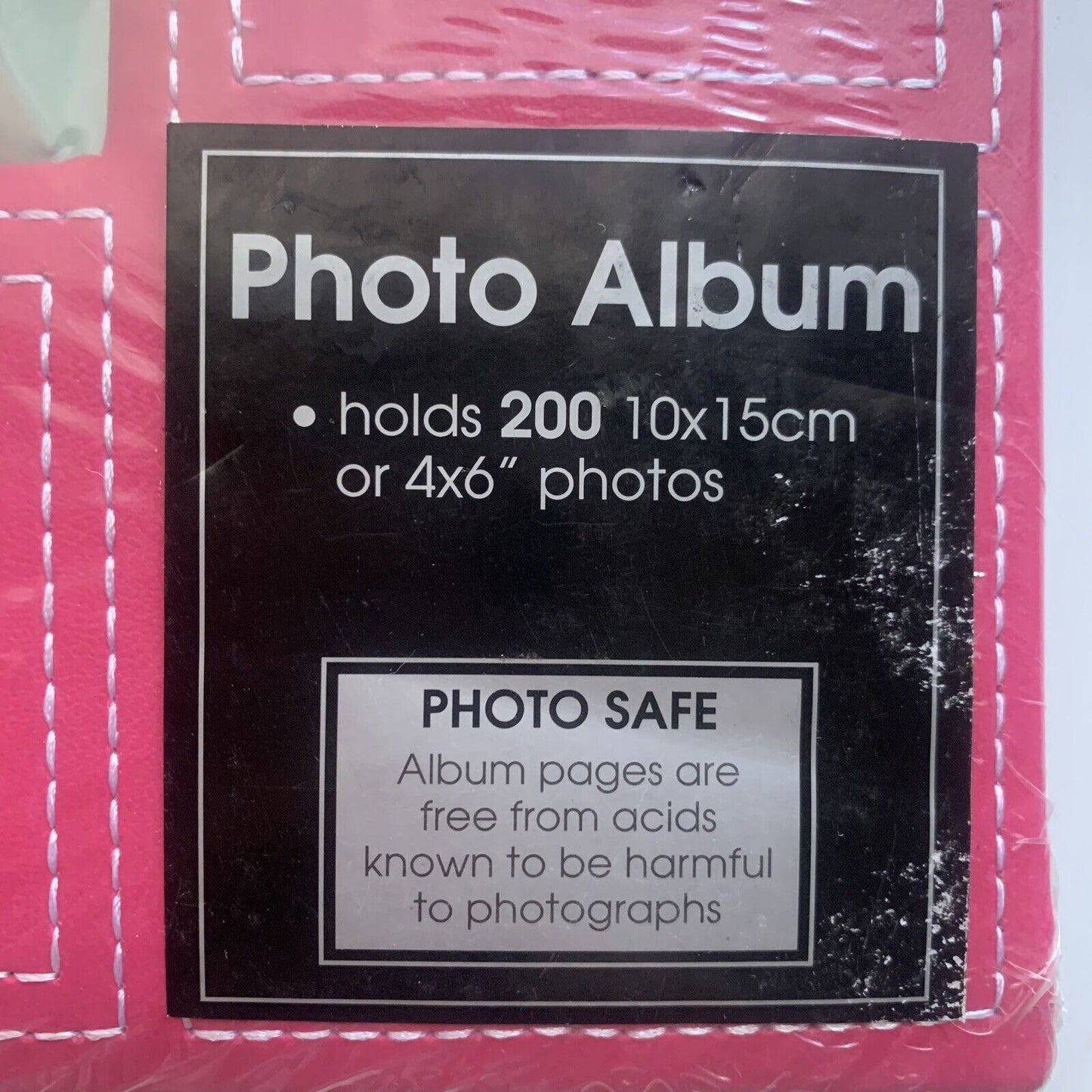 PHOTO ALBUM UR1 Hot Pink holds 200 Photos 10x15cm Acid Free Sealed NEW