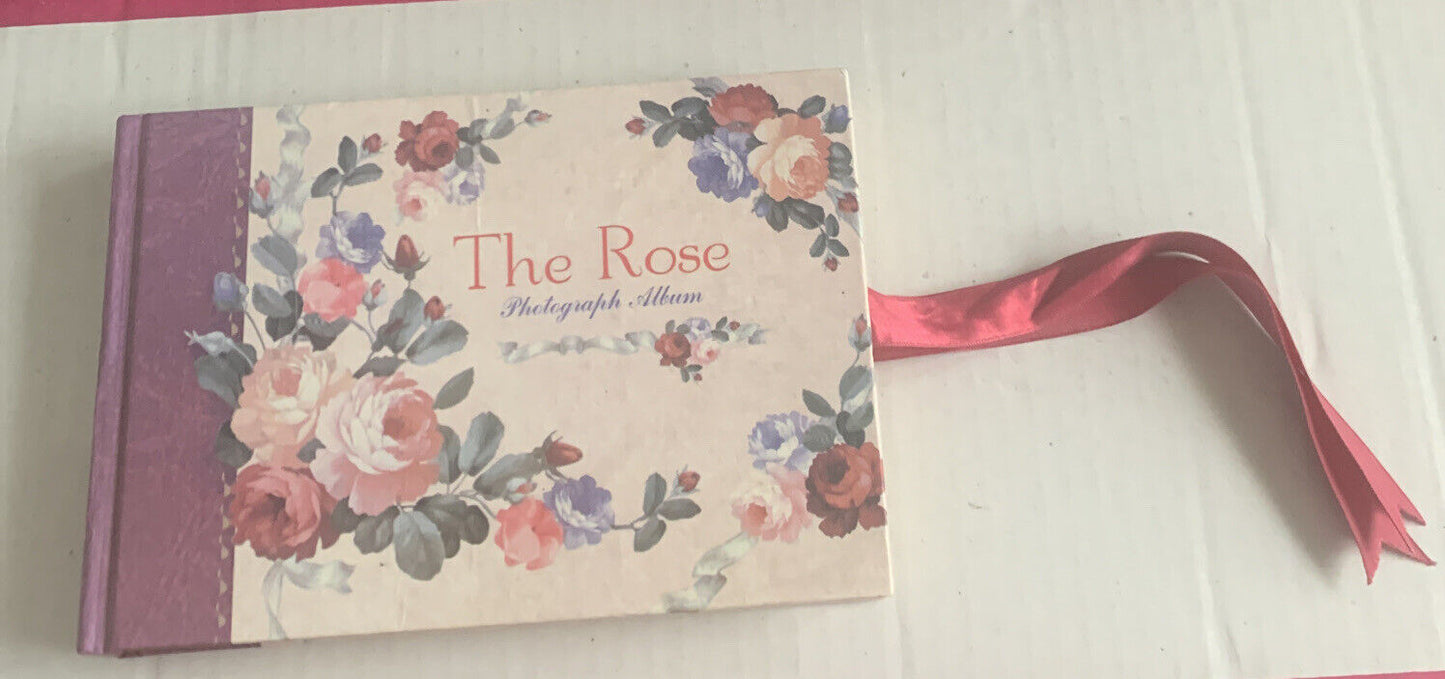 Photograph Album KIKY CREATIVE The Rose Oval Borders 1997 Die Cut Slide In Pics