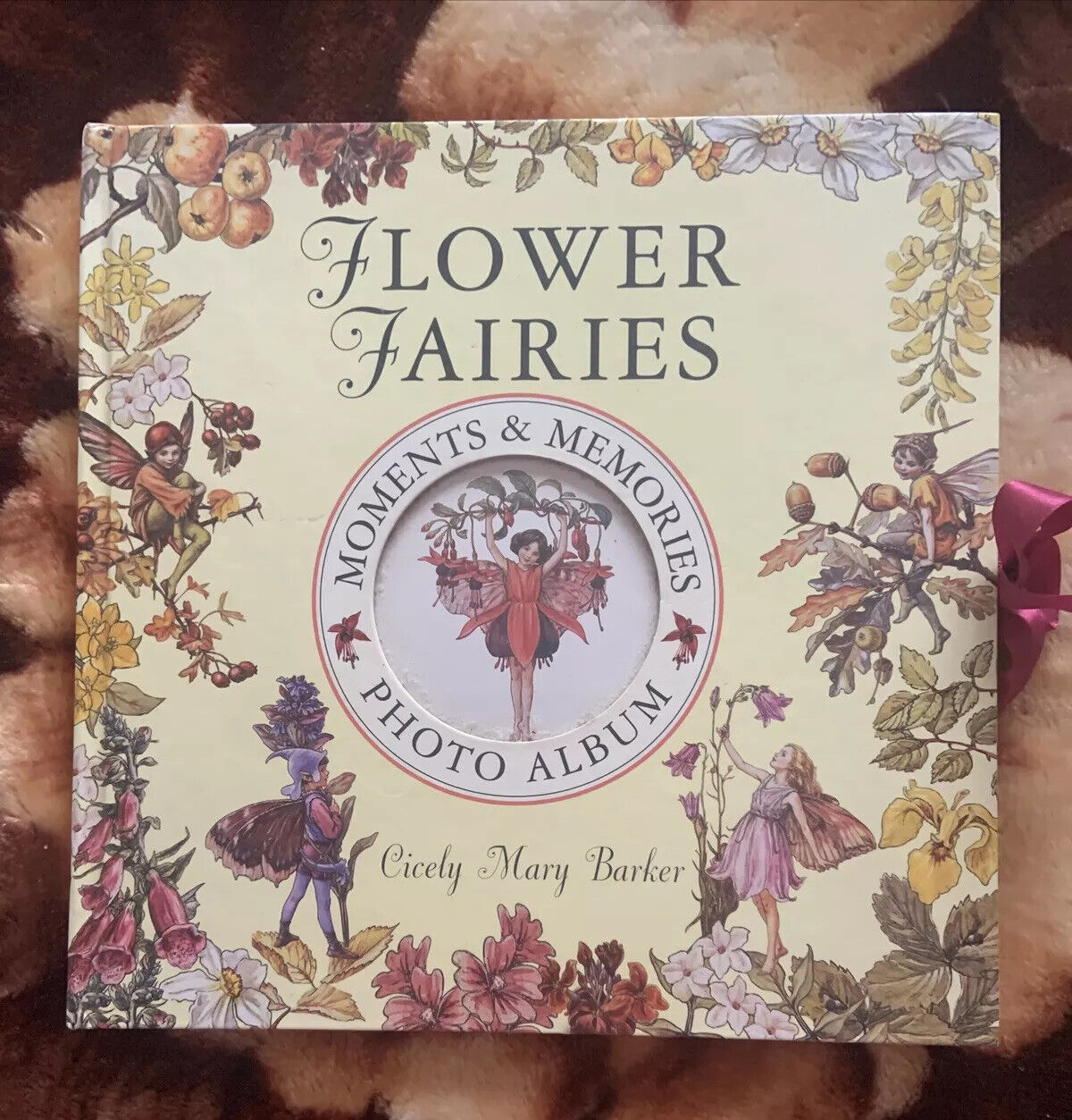 Photo Album Flower Fairies Moments & Memories 1999  Cicely Mary Barker Ribbon HC