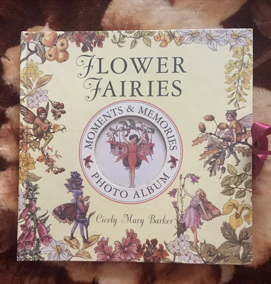 Photo Album Flower Fairies Moments & Memories 1999  Cicely Mary Barker Ribbon HC