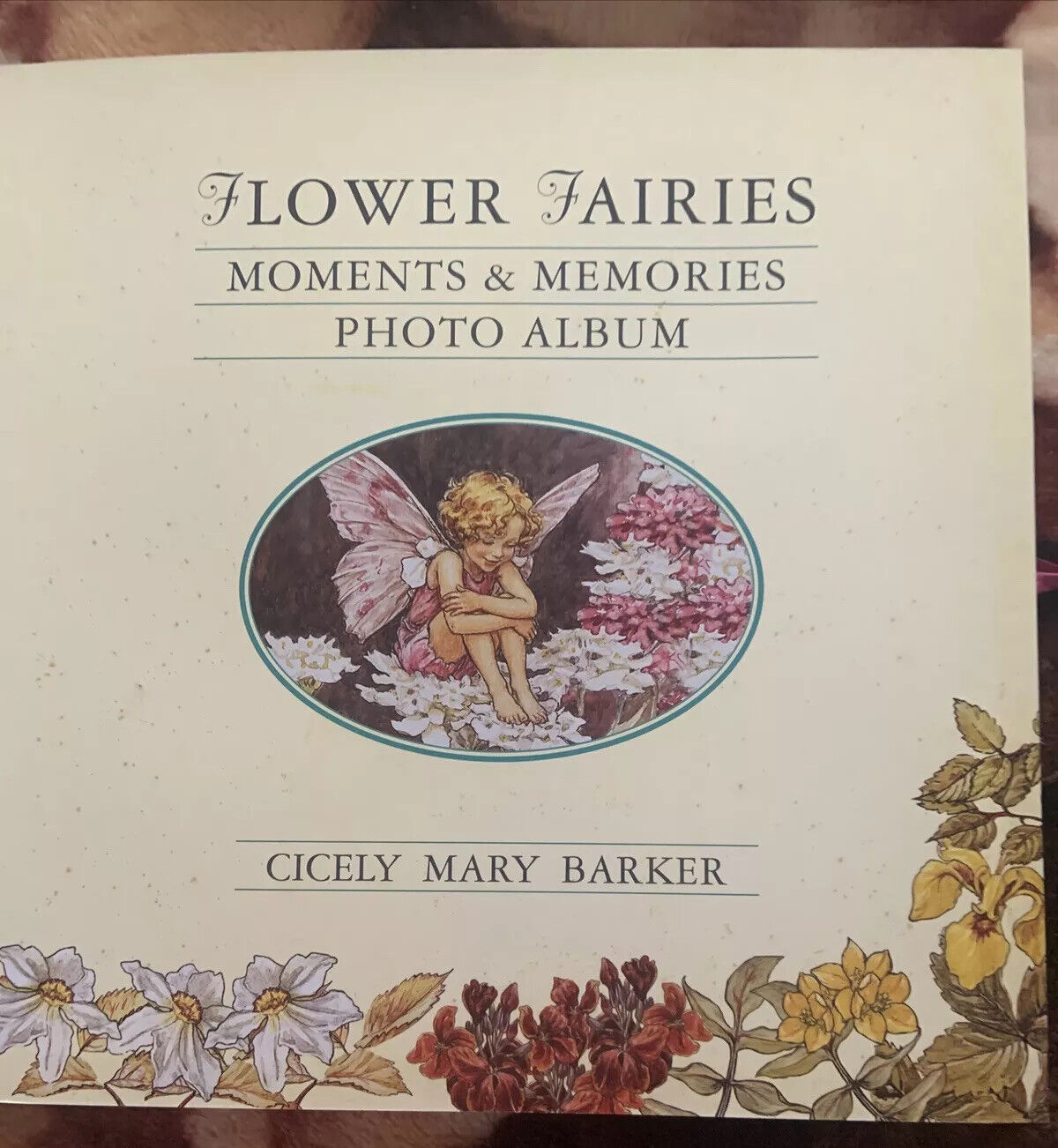 Photo Album Flower Fairies Moments & Memories 1999  Cicely Mary Barker Ribbon HC