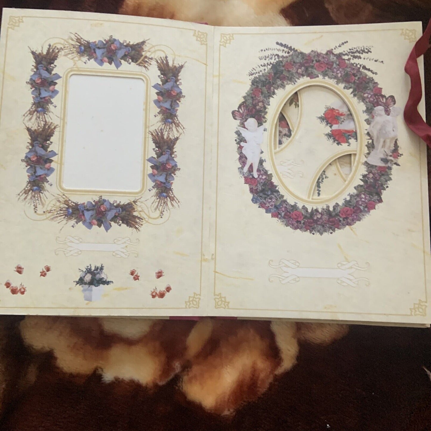 Photograph Album VICTORIAN ANGELS 1998 Creative Publishing Inc DS-MAX Roses NEW