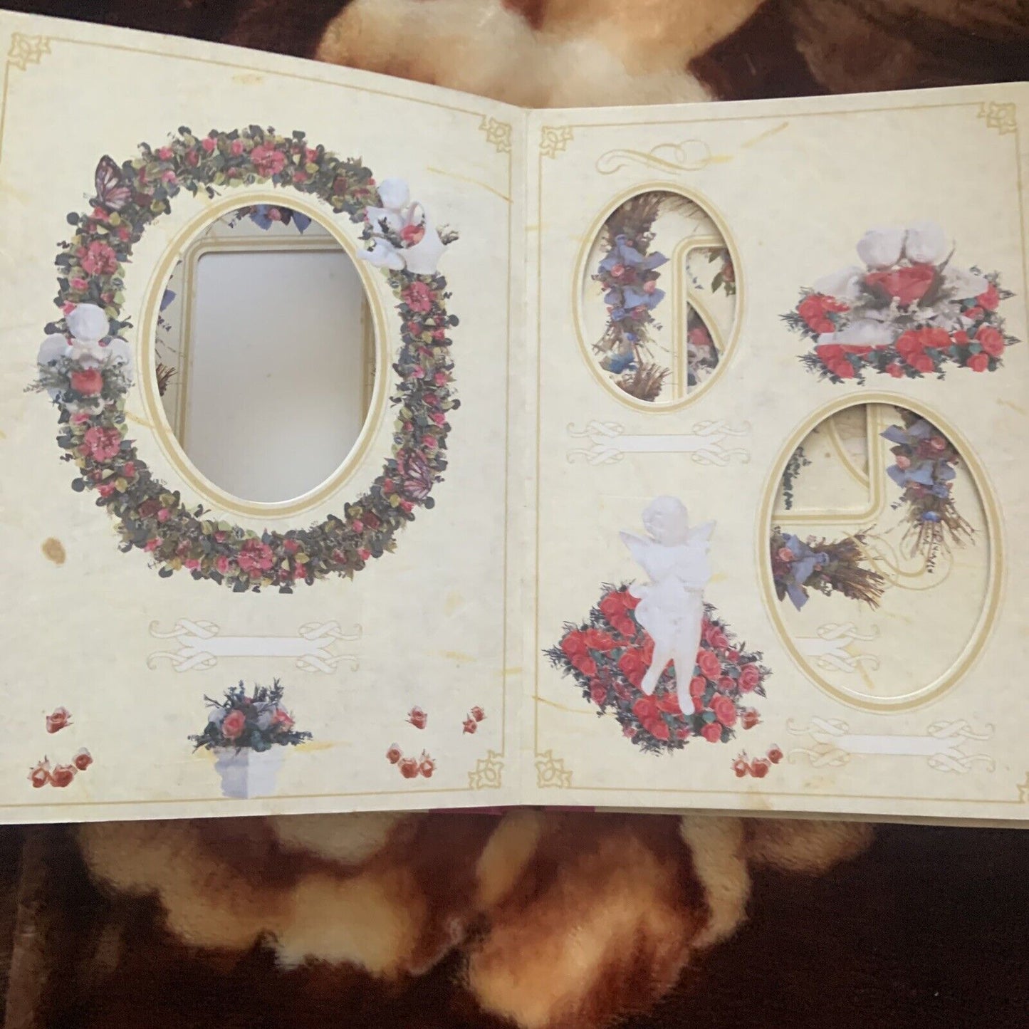 Photograph Album VICTORIAN ANGELS 1998 Creative Publishing Inc DS-MAX Roses NEW