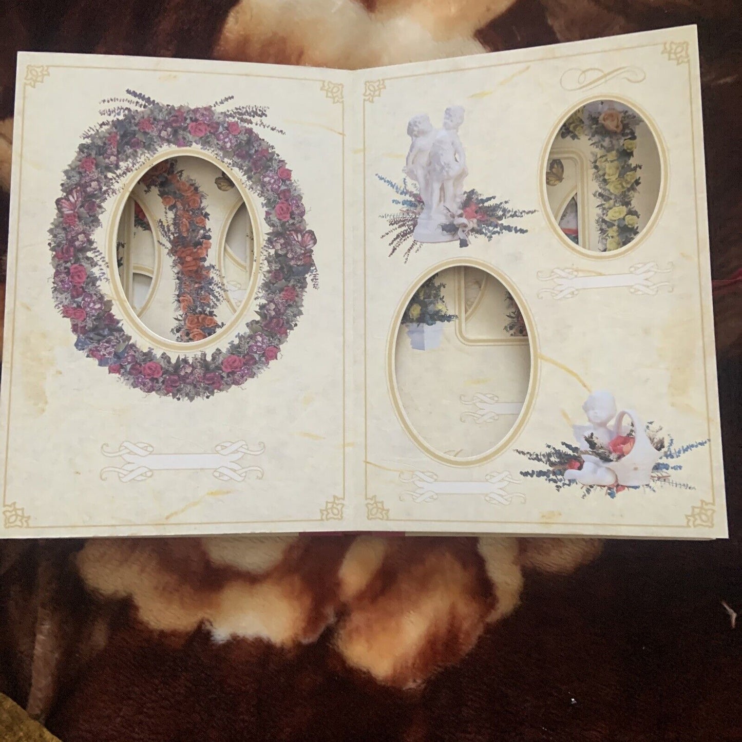 Photograph Album VICTORIAN ANGELS 1998 Creative Publishing Inc DS-MAX Roses NEW